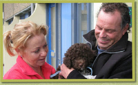 Maarten & Angelique met Gino